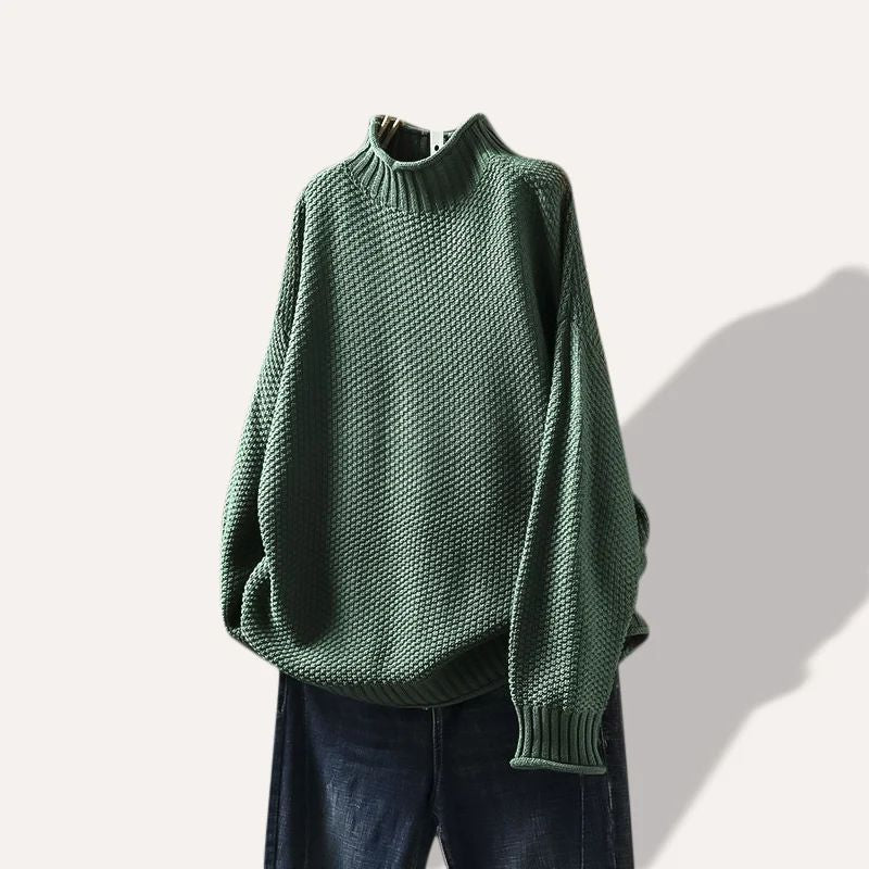 Women's Cosy Knit Jumper Soft Knitted Sweater Relaxed Fit 1