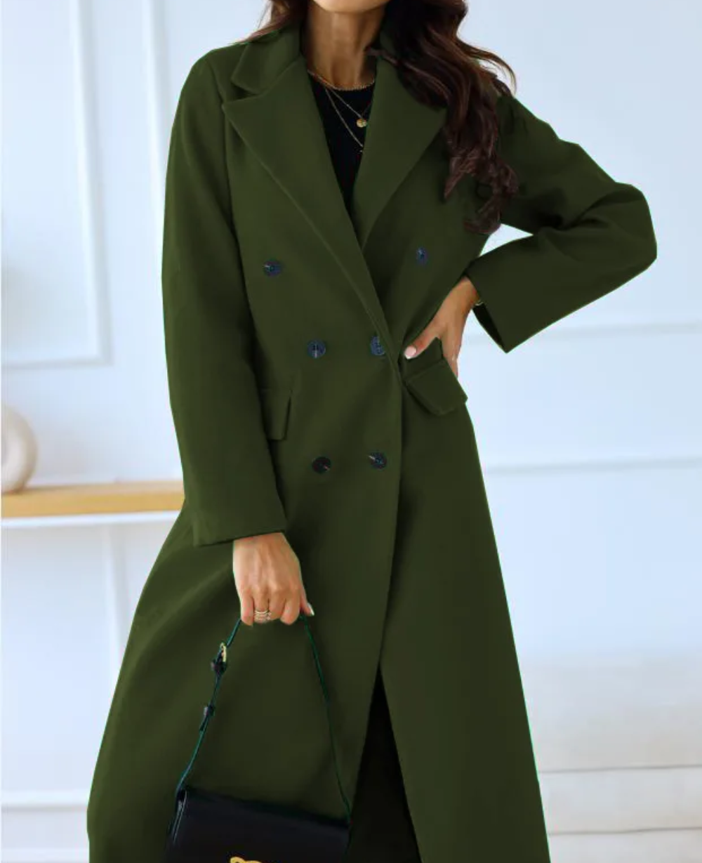 Trench Lungo Donna | Taglio Aderente ed Elegante 4