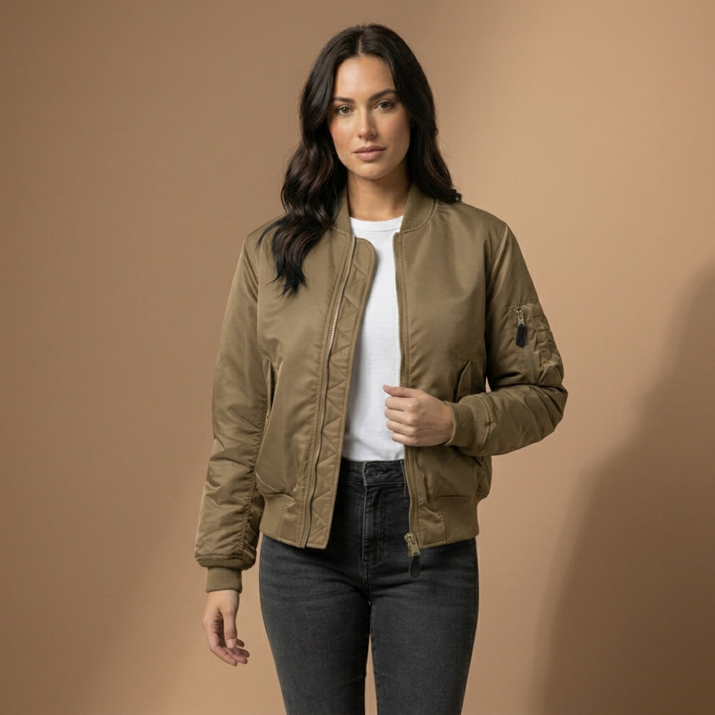 Bomber Donna | Vestibilità Aderente e Zip Pratica 10