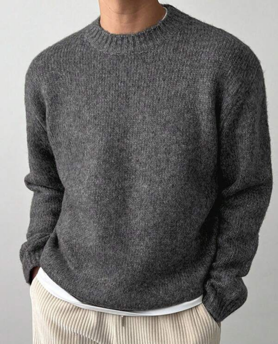 Maglione Donna | Girocollo a Costine e Caldo 2
