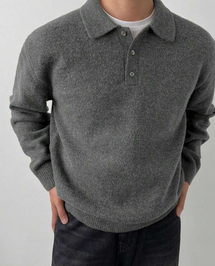 Maglione Polo Uomo | Caldo e Versatile 1