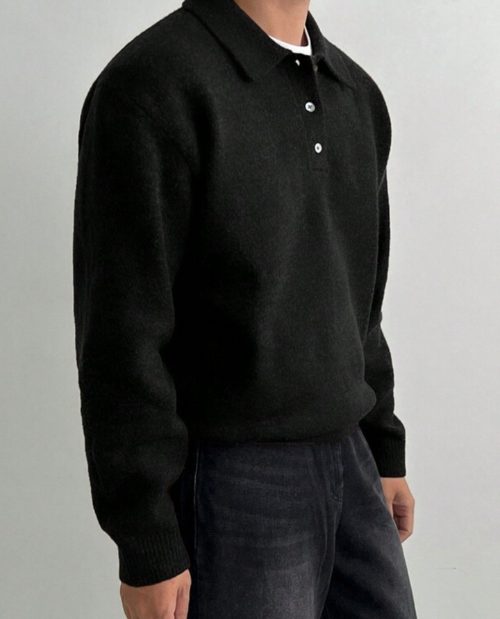 Maglione Polo Uomo | Caldo e Versatile 8