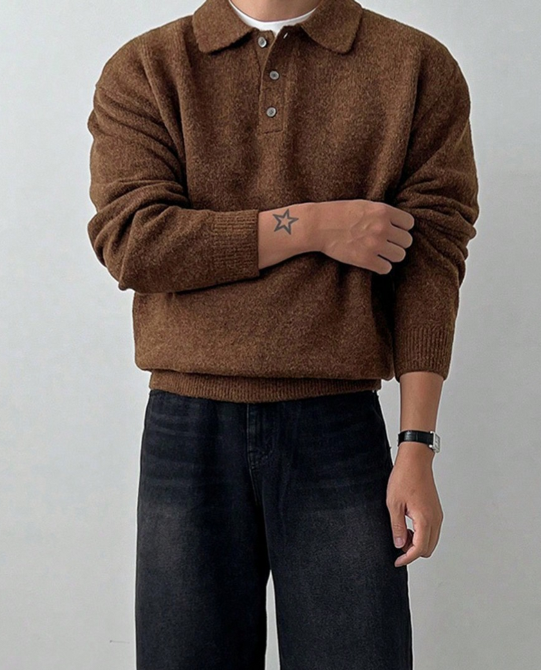 Maglione Polo Uomo | Caldo e Versatile 12