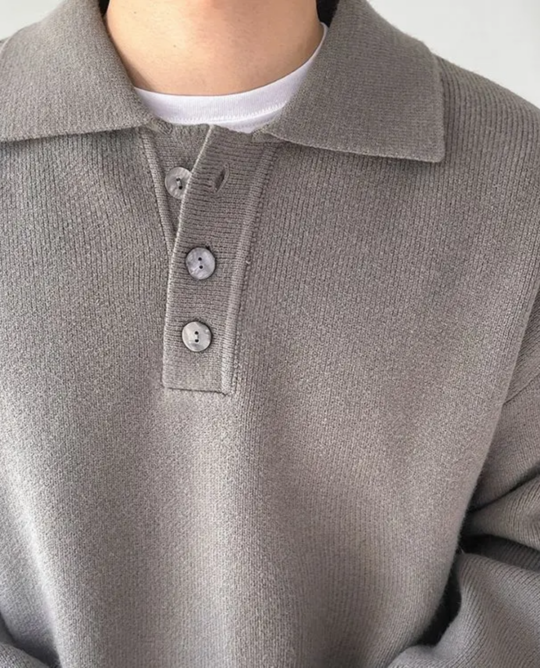 Maglione Polo Uomo | Comfort e Stile Senza Tempo 3