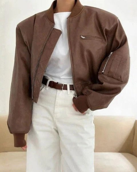 Bomber Corto Donna | Stile Urbano e Versatile 7