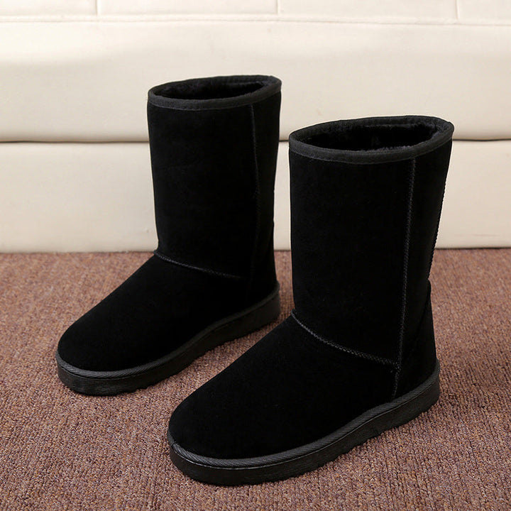 Relaxed Fit Lined Ankle Boots for Women – Support &amp; Cozy Warmth Caliboot