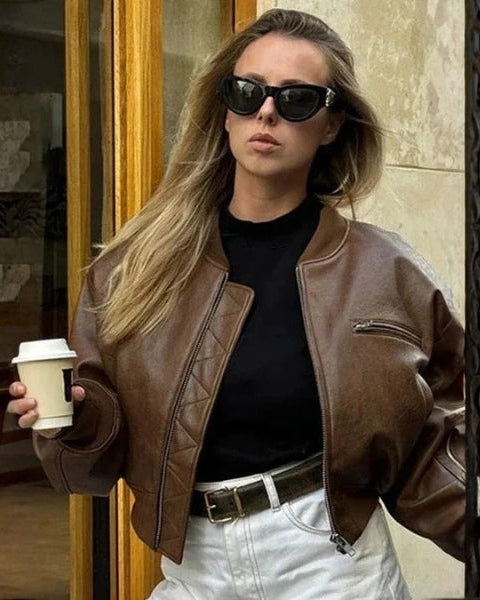 Bomber Corto Donna | Stile Urbano e Versatile 9