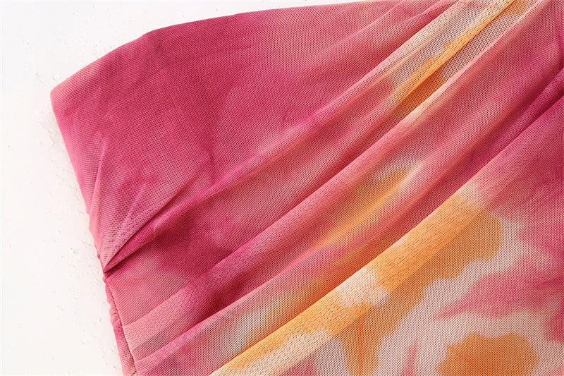 Abiti da donna Vestito midi floreale senza maniche 5