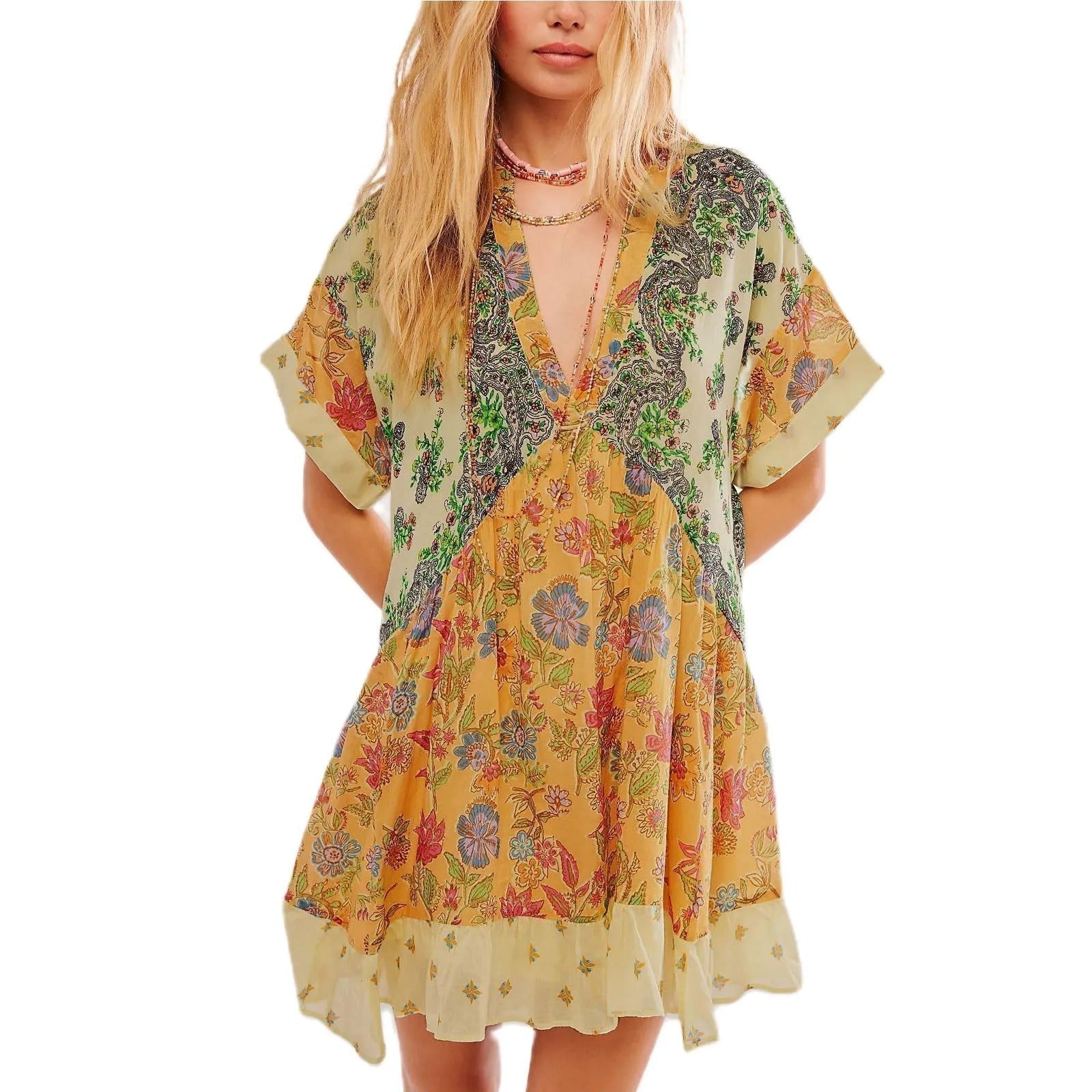 Abito Bohemian Donna | Stampa Paisley & Stile Boho Chic
