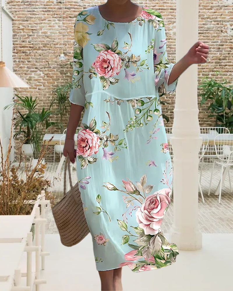 Mara - Abito Elegante con Fiori 2