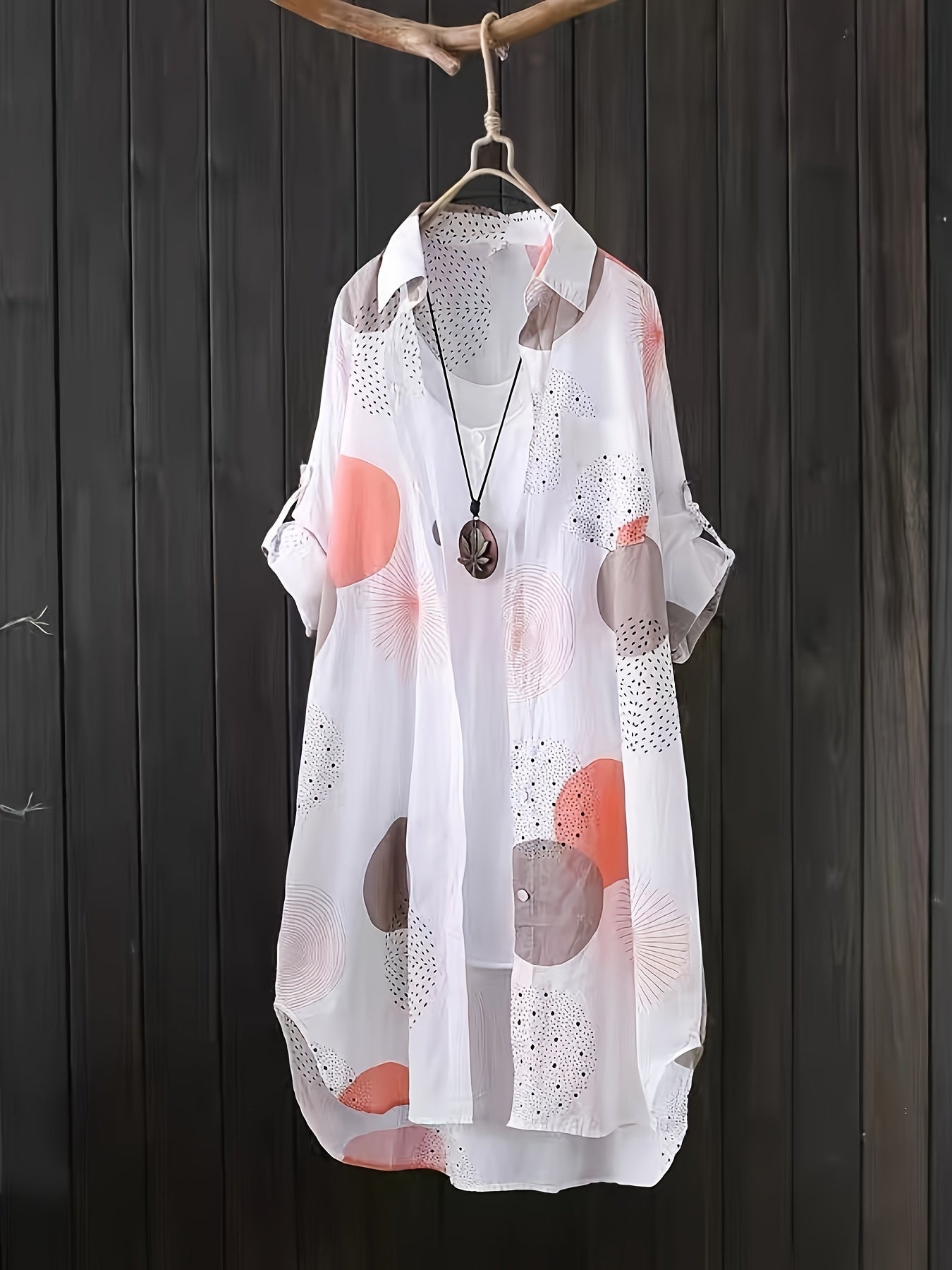 Abito Estivo Donna | Stampa Geometrica & Vestibilità Fluida