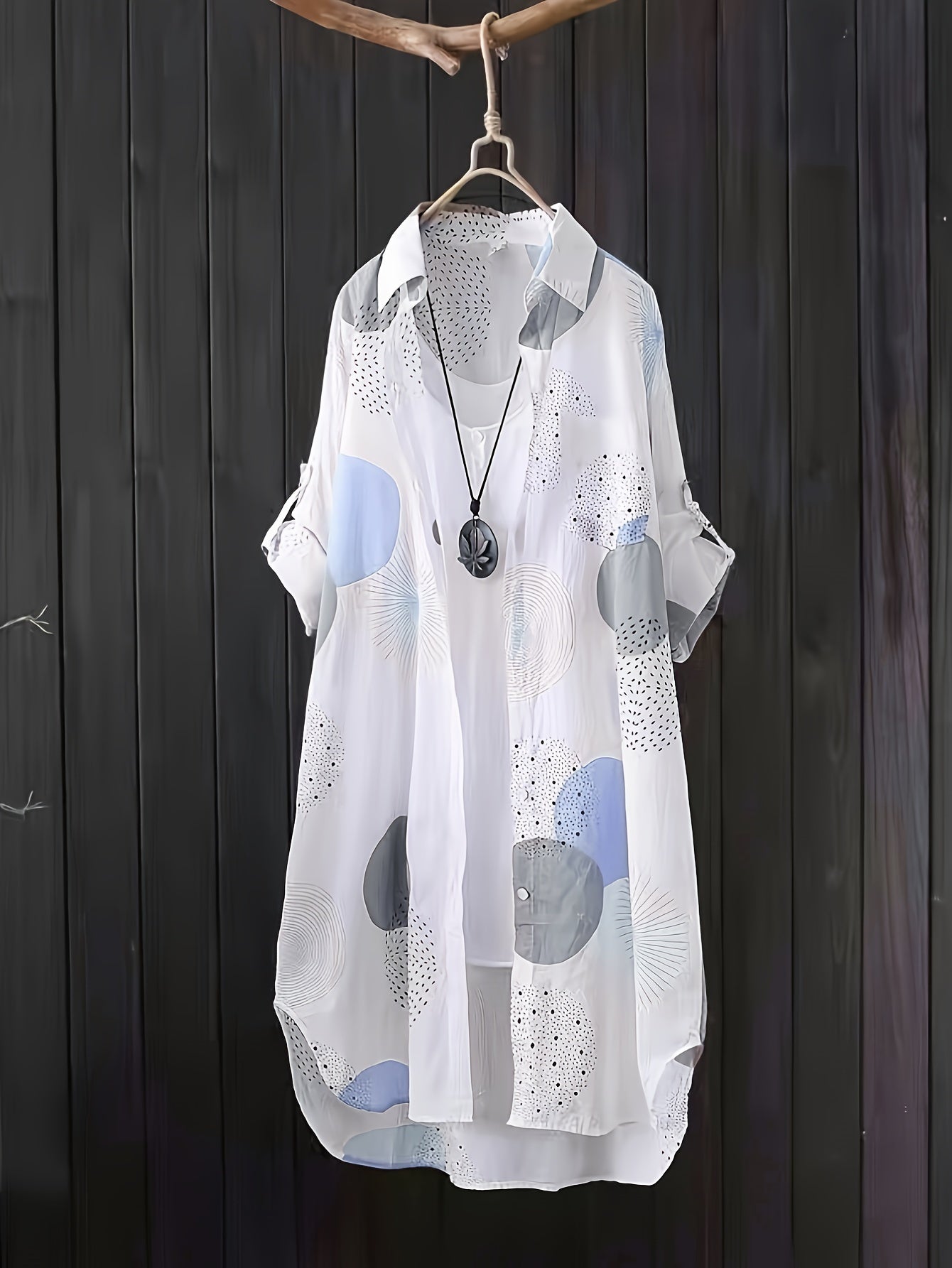 Abito Estivo Donna | Stampa Geometrica & Vestibilità Fluida