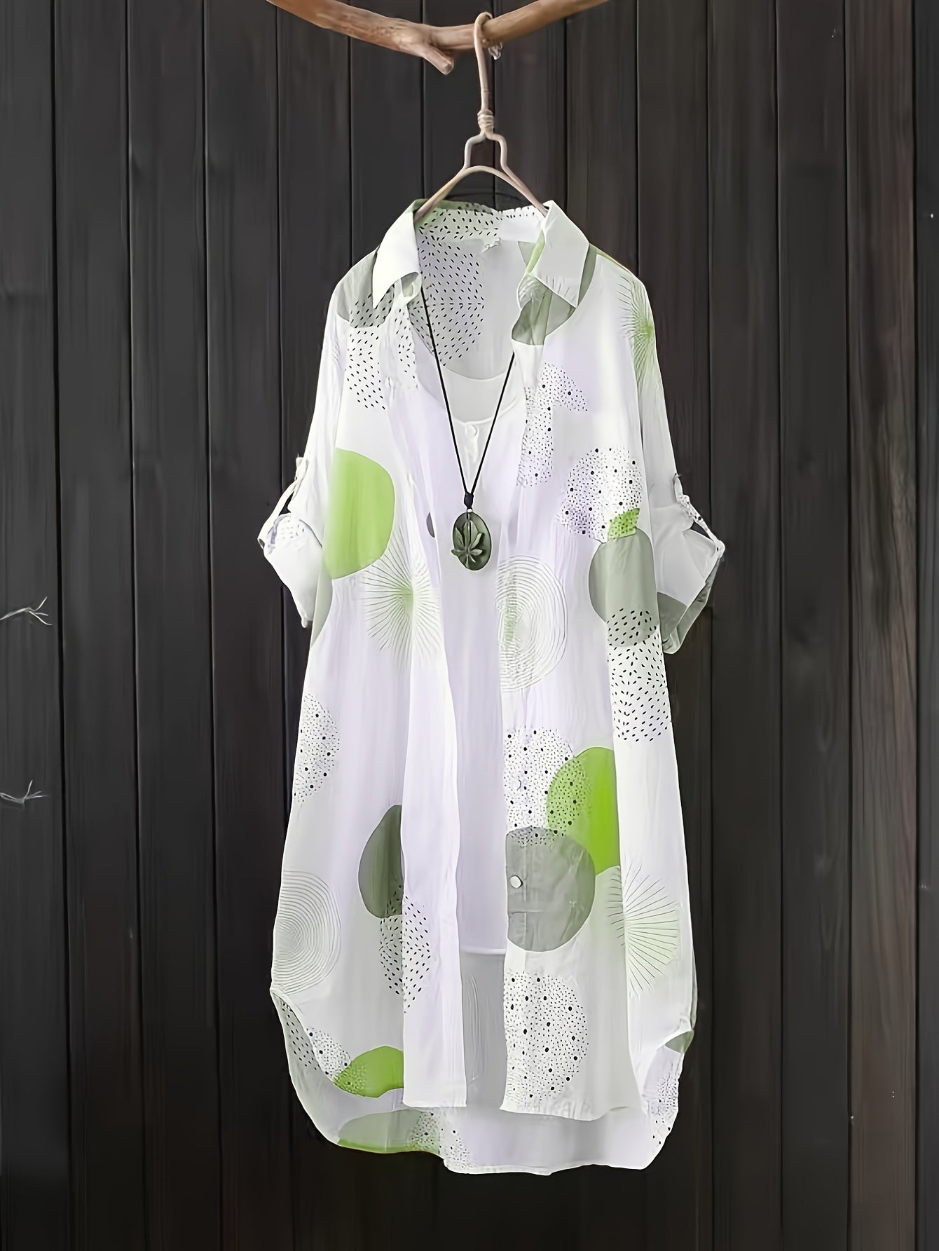 Abito Estivo Donna | Stampa Geometrica & Vestibilità Fluida