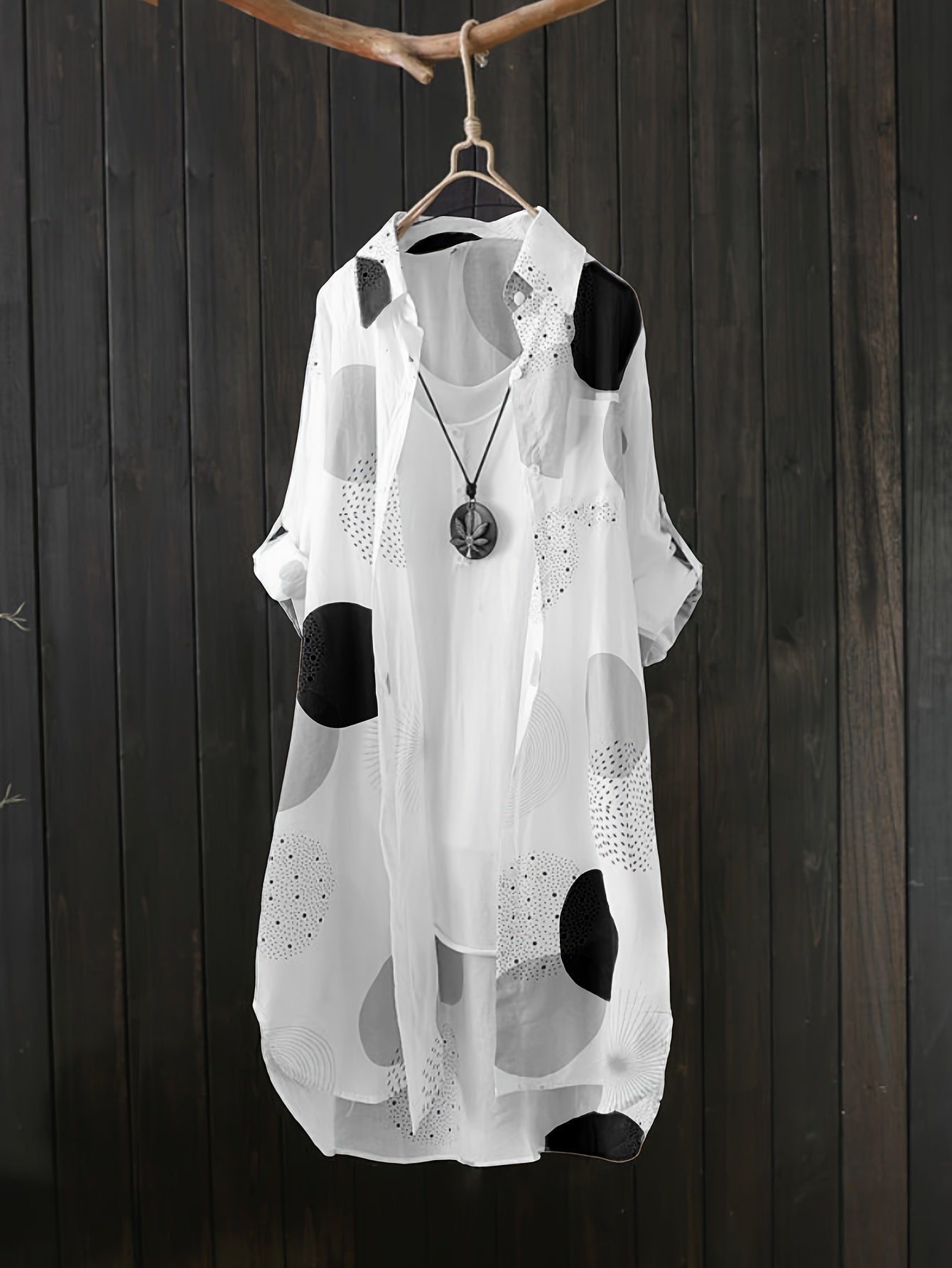 Abito Estivo Donna | Stampa Geometrica & Vestibilità Fluida