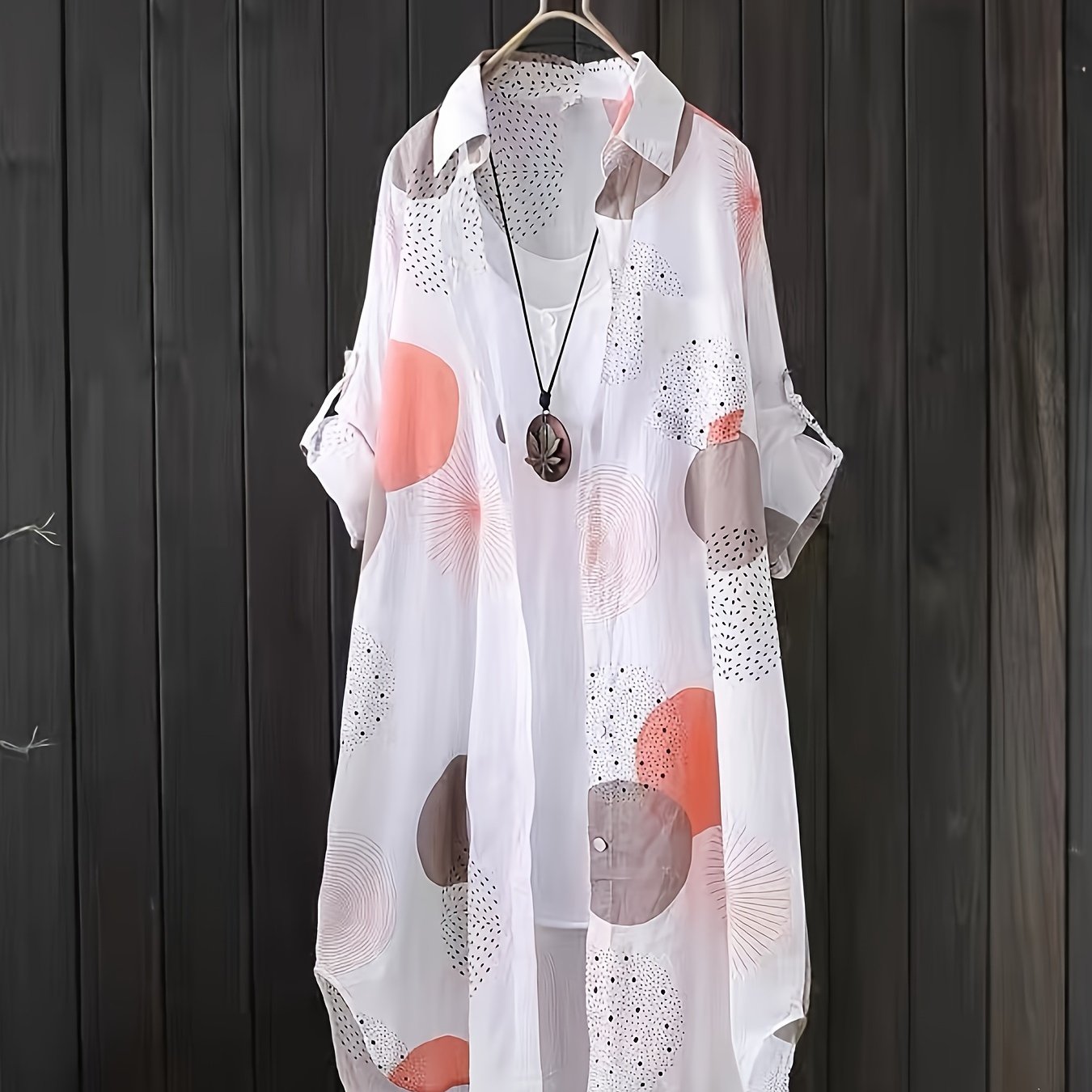 Abito Estivo Donna | Stampa Geometrica & Vestibilità Fluida