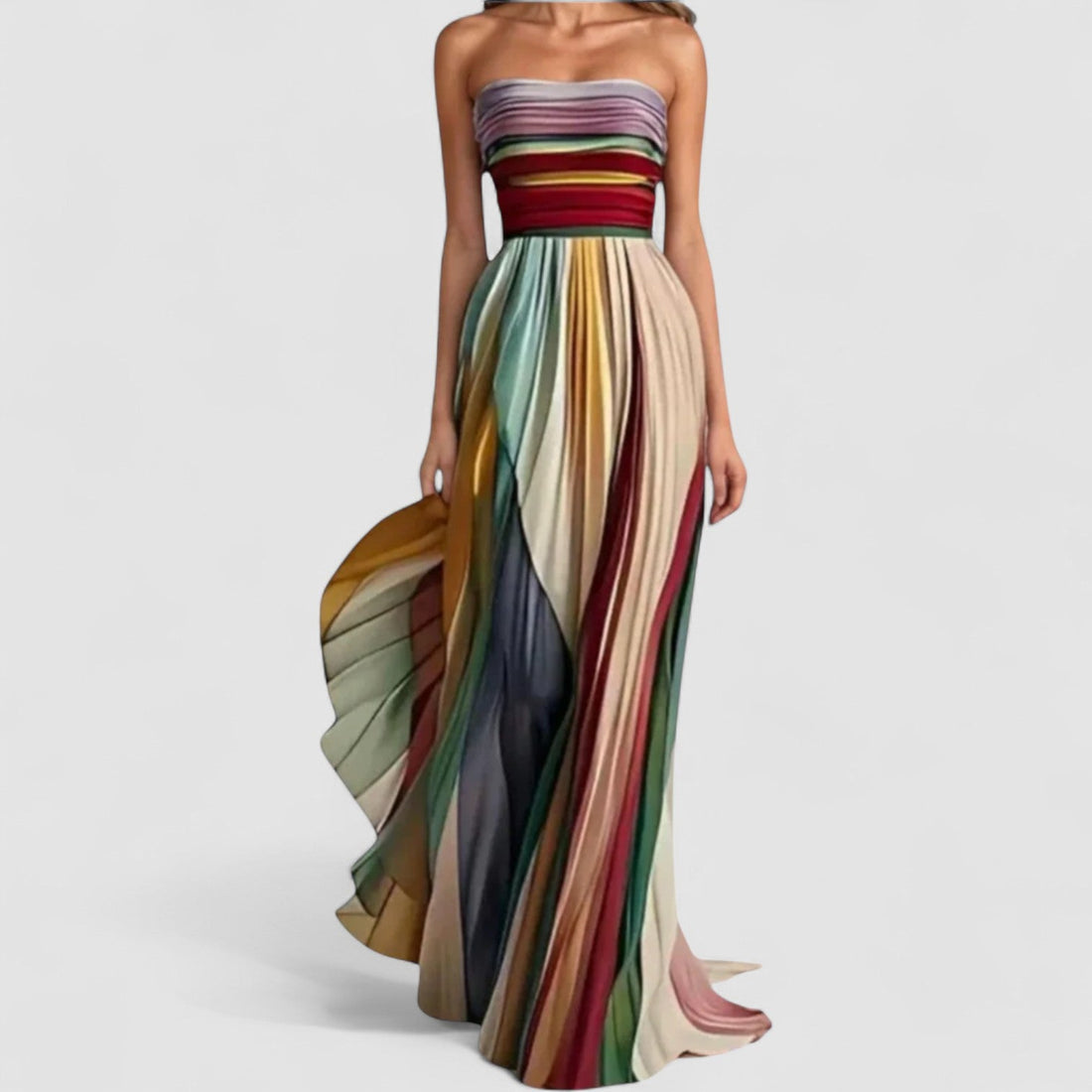 Chiara | Abito Primaverile Lungo e Versatile 0