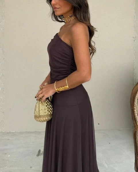 Abito Lungo Donna | Silhouette Fluida & Femminile
