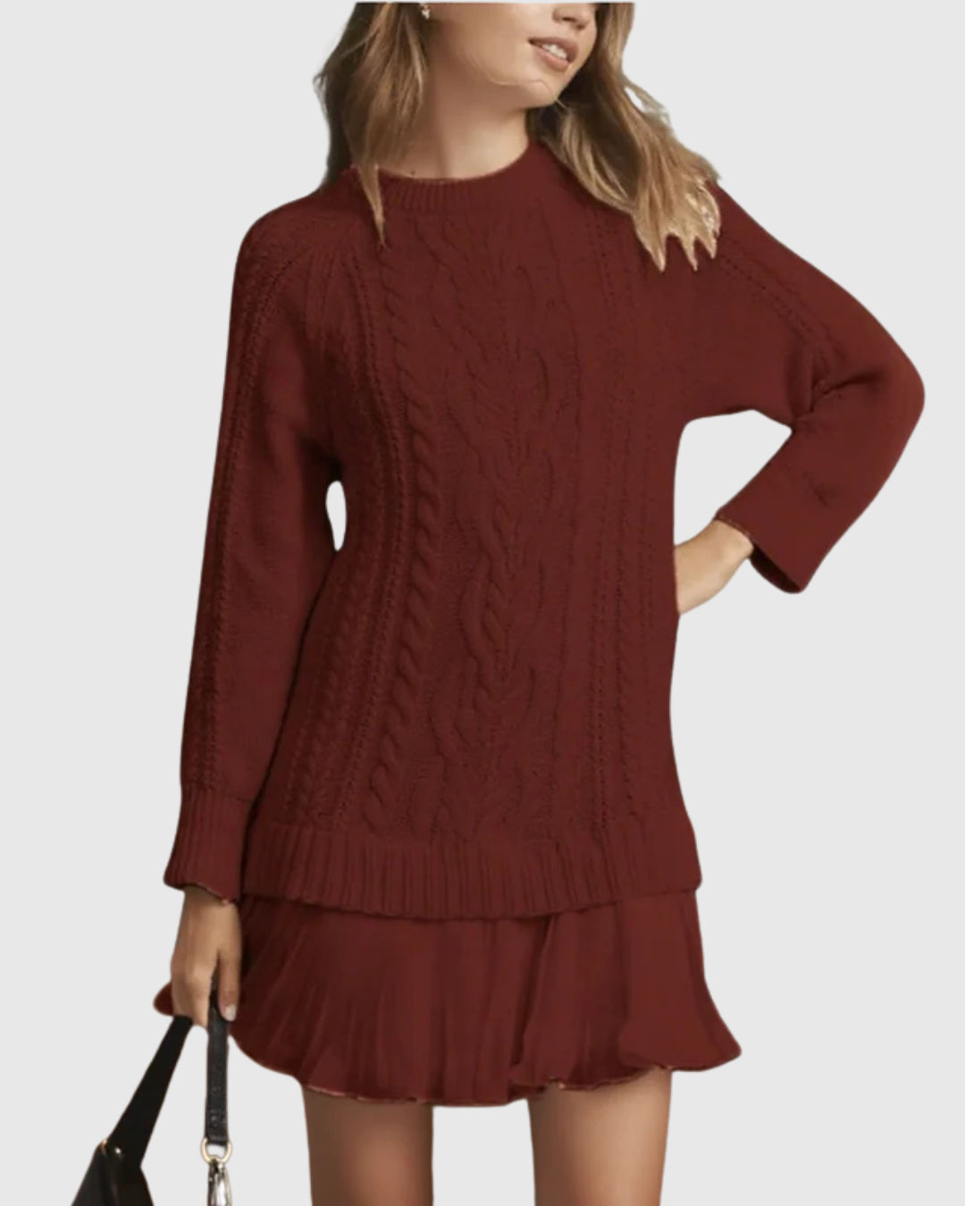 Abito Maglione Donna | Girocollo e Comfort Avvolgente