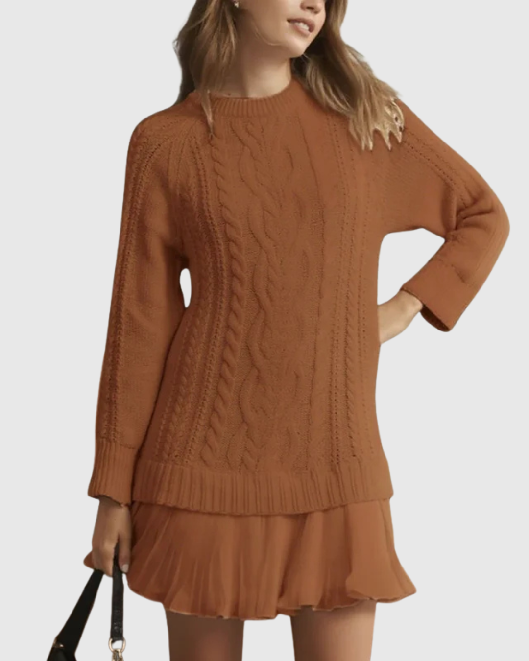 Abito Maglione Donna | Girocollo e Comfort Avvolgente