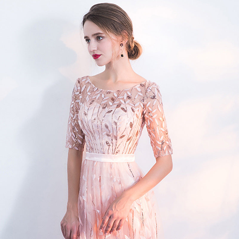 Abito Maxi Donna | Ricami Brillanti & Eleganza da Cerimonia