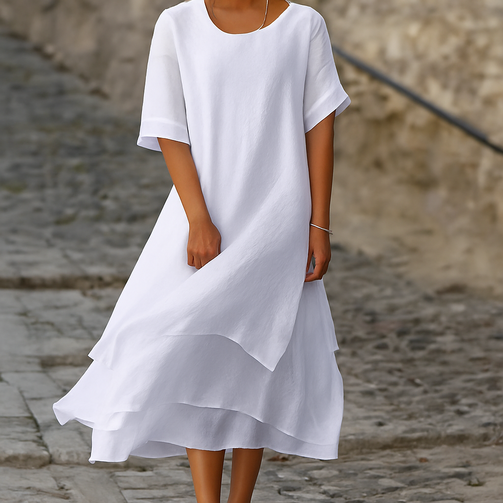 Abito Midi Donna | Design a Strati & Stile Elegante