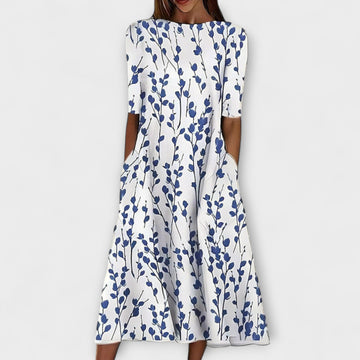 Abito Midi Donna | Stampa Floreale & Stile Romantico Estivo