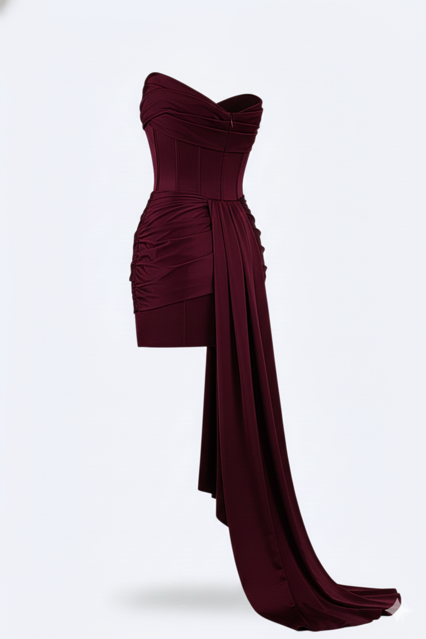 Valerios Fashion abito da sera corto elegante donna 2