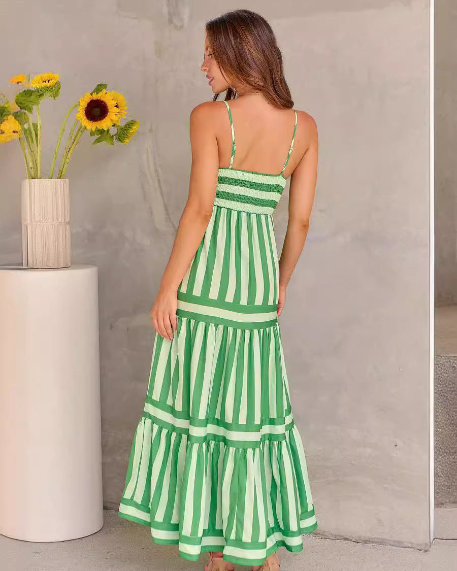 Kaila – Abito Lungo Estivo Con Scollo Quadrato E Schiena Scoperta 6