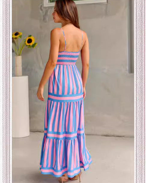 Kaila – Abito Lungo Estivo Con Scollo Quadrato E Schiena Scoperta 5