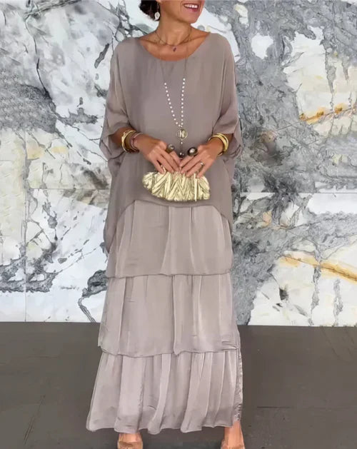 Laura - Abito lungo elegante e fluido 8