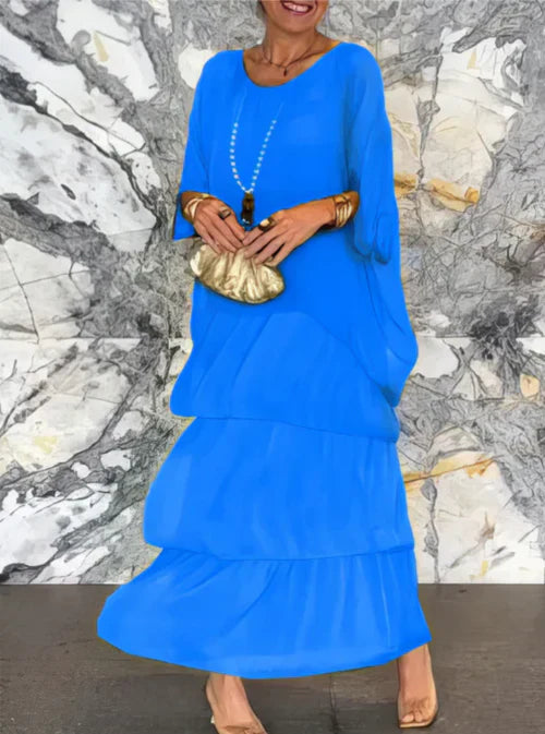 Laura - Abito lungo elegante e fluido 10