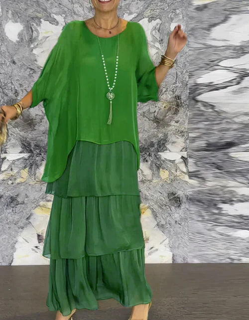 Laura - Abito lungo elegante e fluido 11