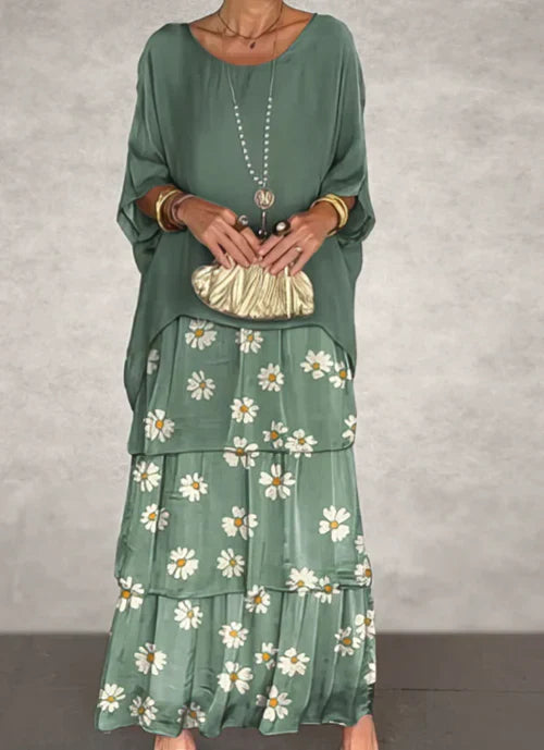 Laura - Abito lungo elegante e fluido 12