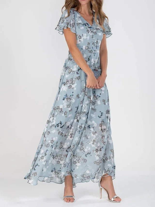 Abito maxi elegante Donna | Effetto modellante levigante & Silhouette affinata