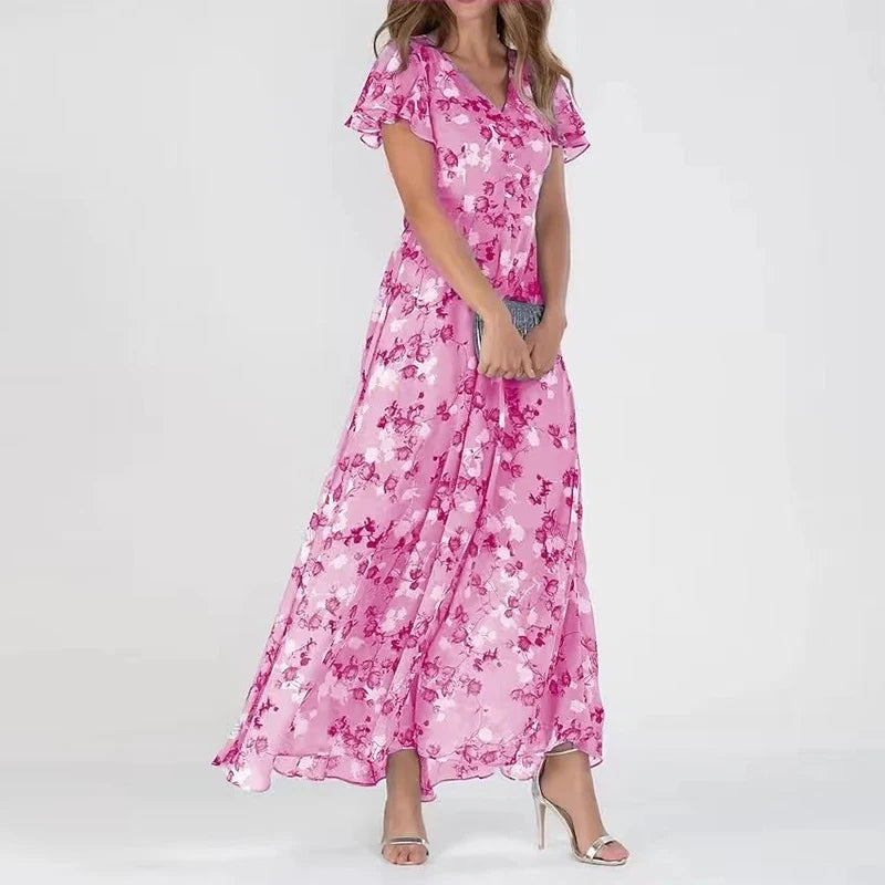 Abito maxi elegante Donna | Effetto modellante levigante & Silhouette affinata
