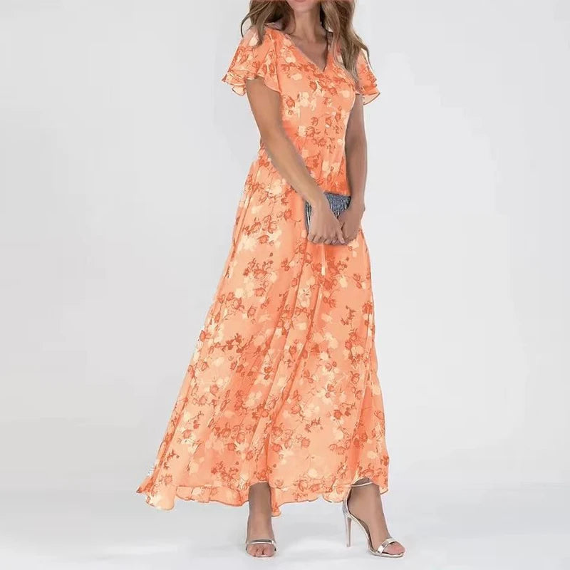 Abito maxi elegante Donna | Effetto modellante levigante & Silhouette affinata