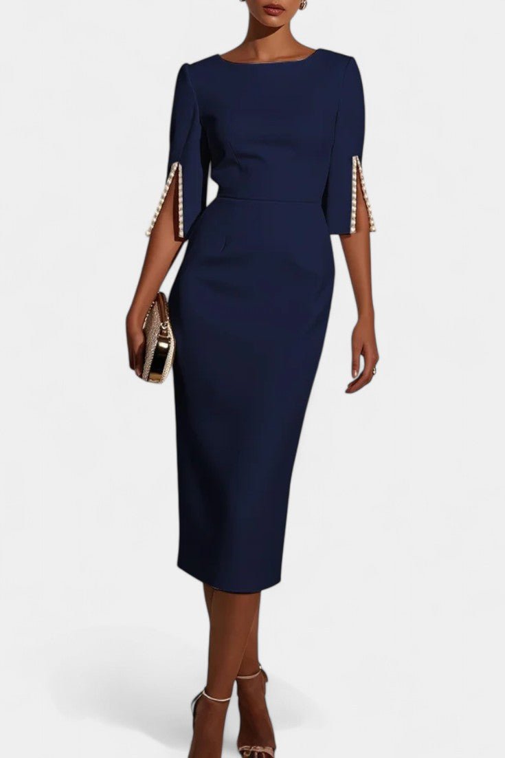 Abito midi Donna | Maniche con Spacco & Silhouette Elegante