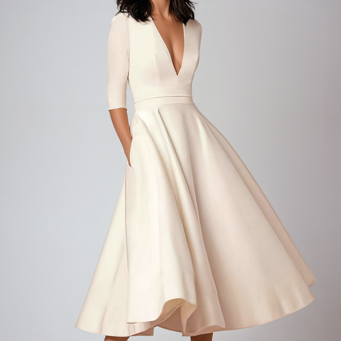 Abito swing Donna | Vita Definita & Gonna Svasata