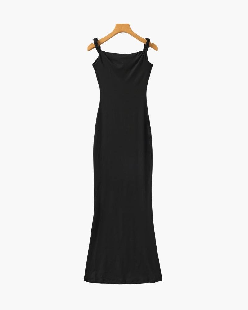 Abito Lungo Bodycon Monospalla 2