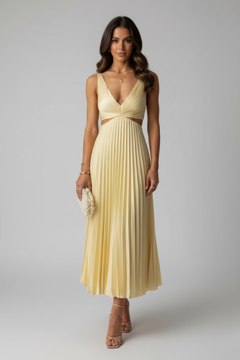 Abito Midi Donna | Elegante & Comodo per Ogni Cerimonia
