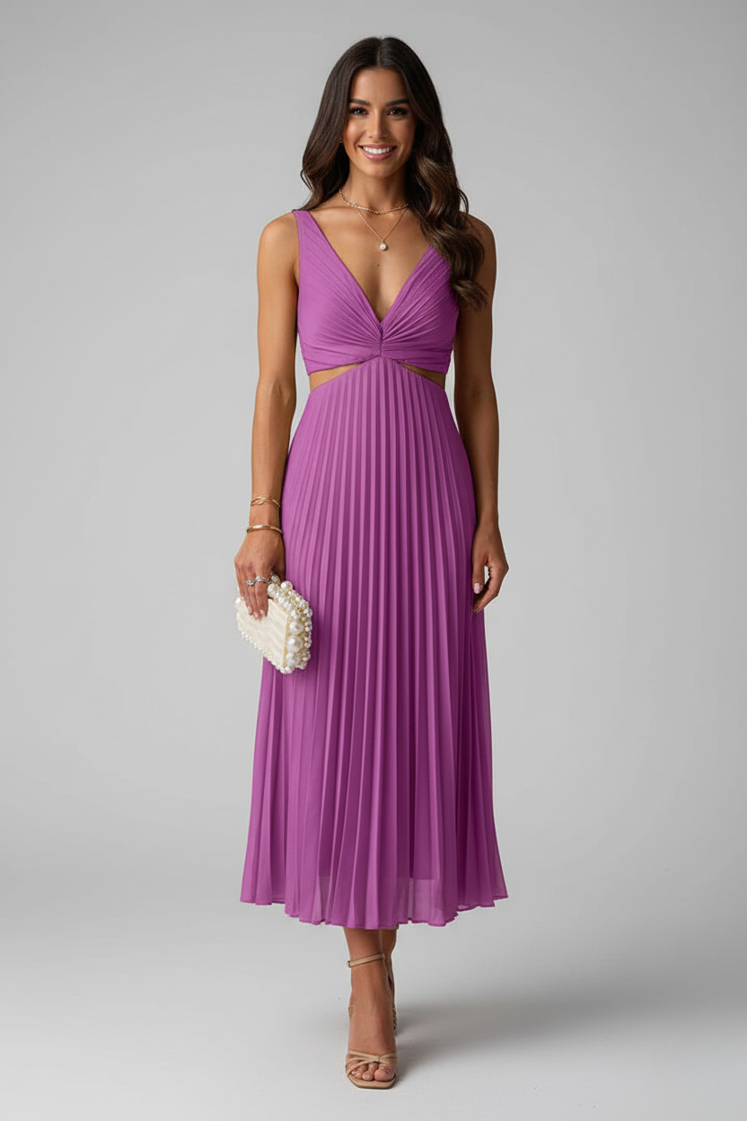 Abito Midi Donna | Elegante & Comodo per Ogni Cerimonia
