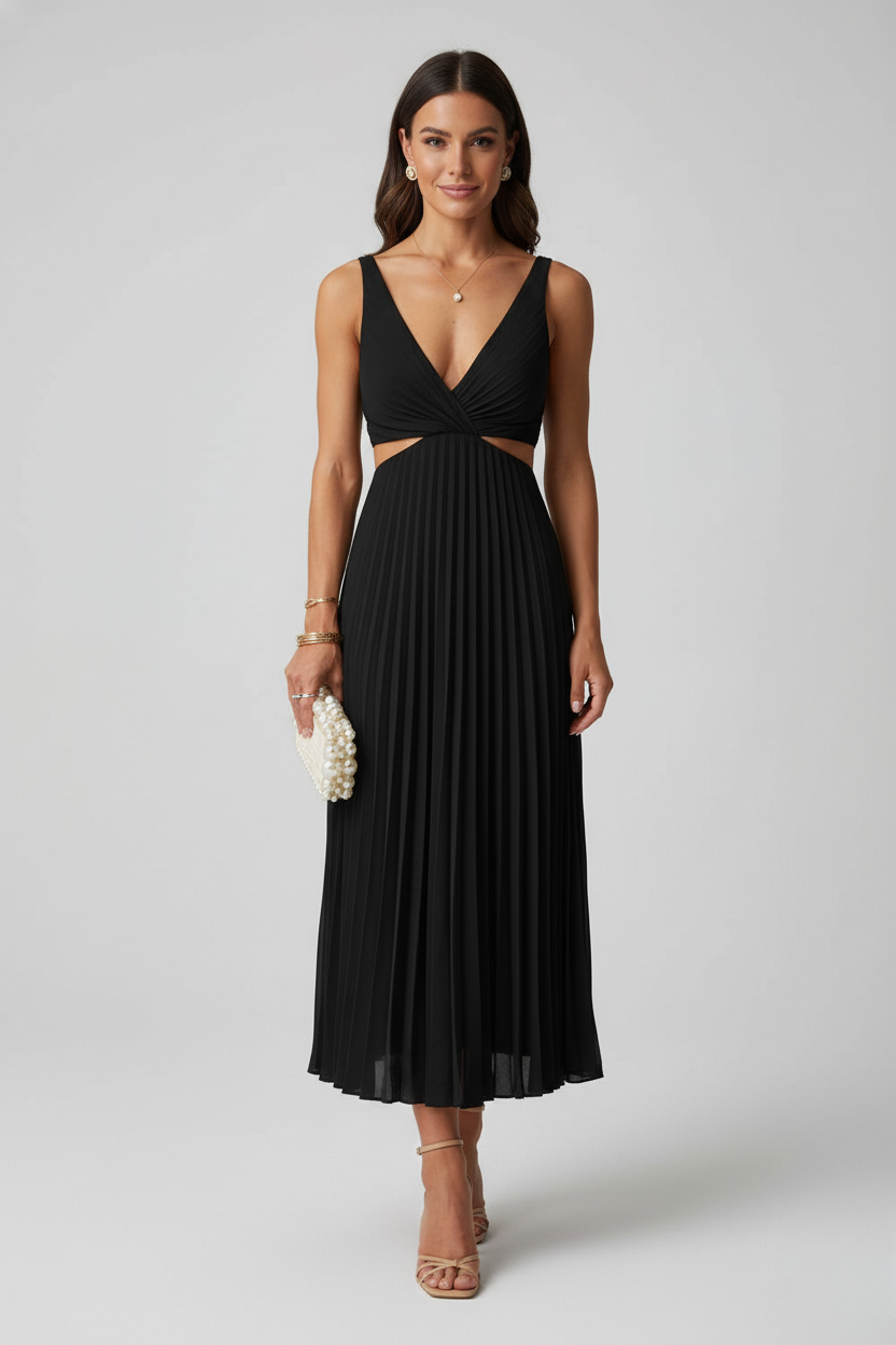 Abito Midi Donna | Elegante & Comodo per Ogni Cerimonia