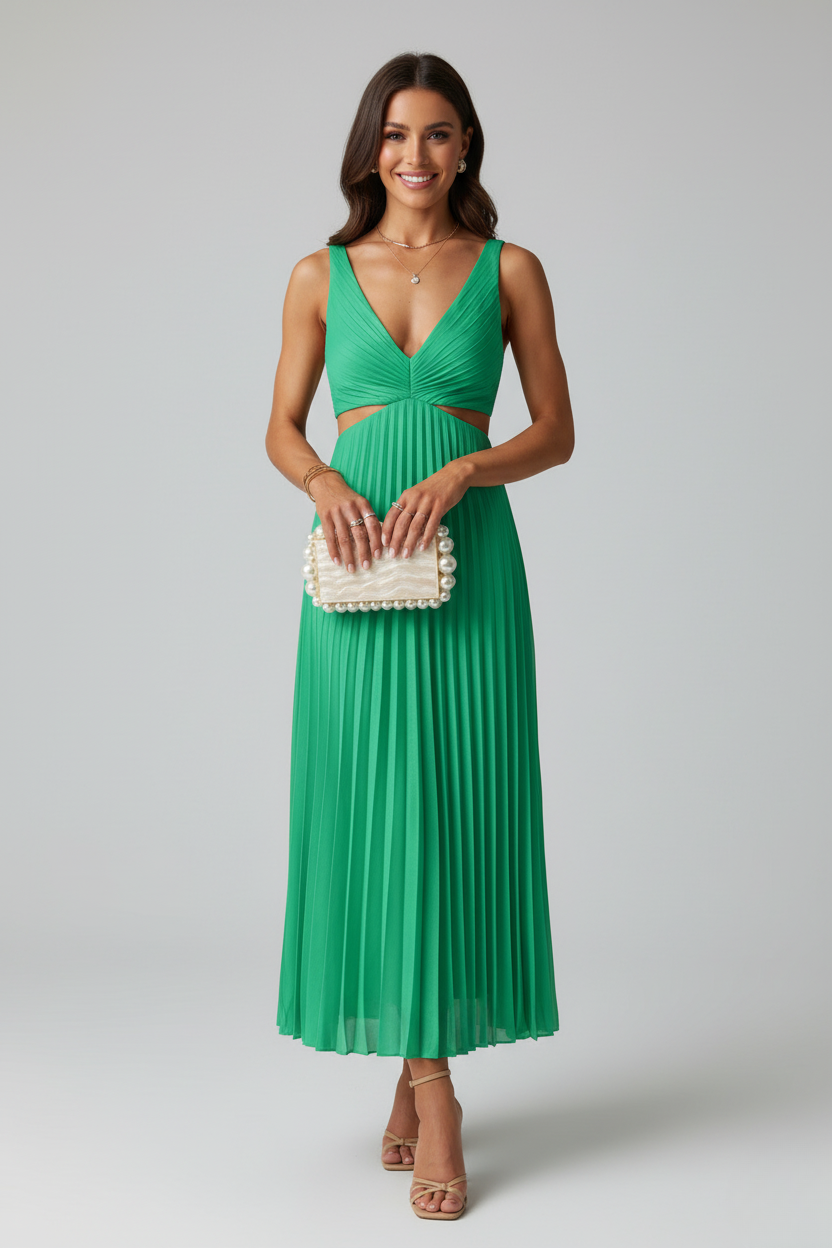 Abito Midi Donna | Elegante & Comodo per Ogni Cerimonia