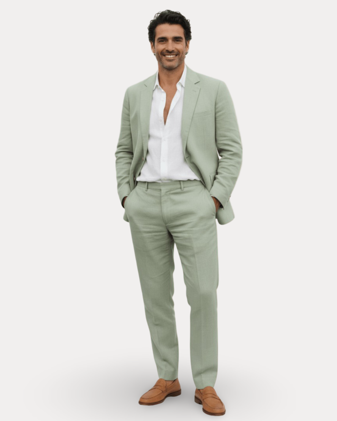 Abito Uomo Sartoriale | Traspirante & Comodo per l'Estate