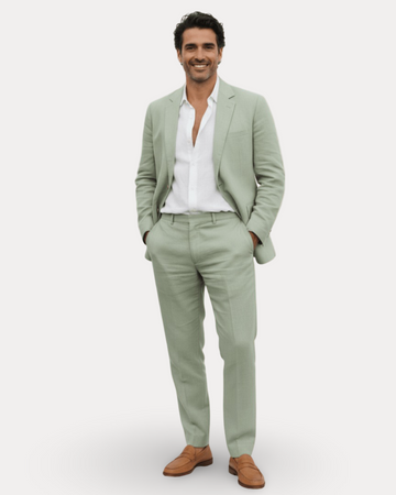 Abito Uomo Sartoriale | Traspirante & Comodo per l'Estate