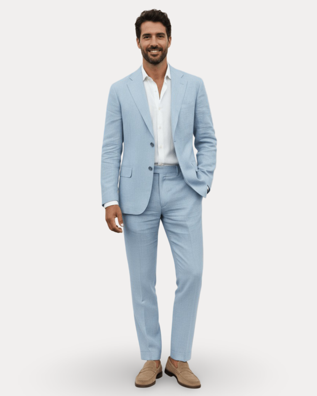 Abito Uomo Sartoriale | Traspirante & Comodo per l'Estate