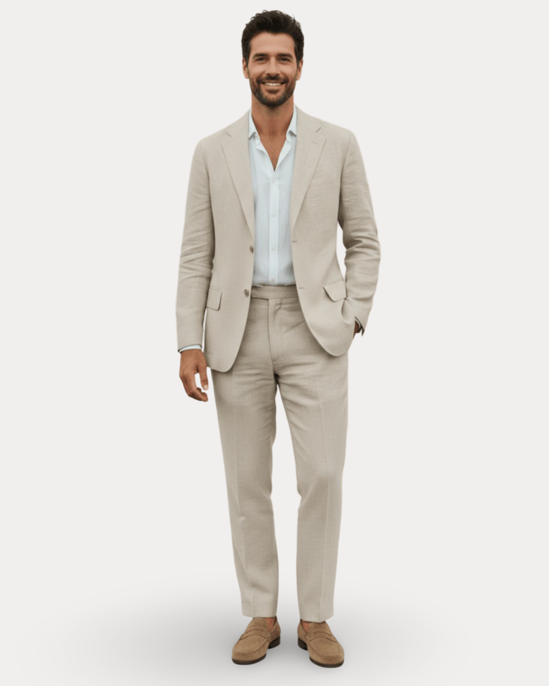 Abito Uomo Sartoriale | Traspirante & Comodo per l'Estate