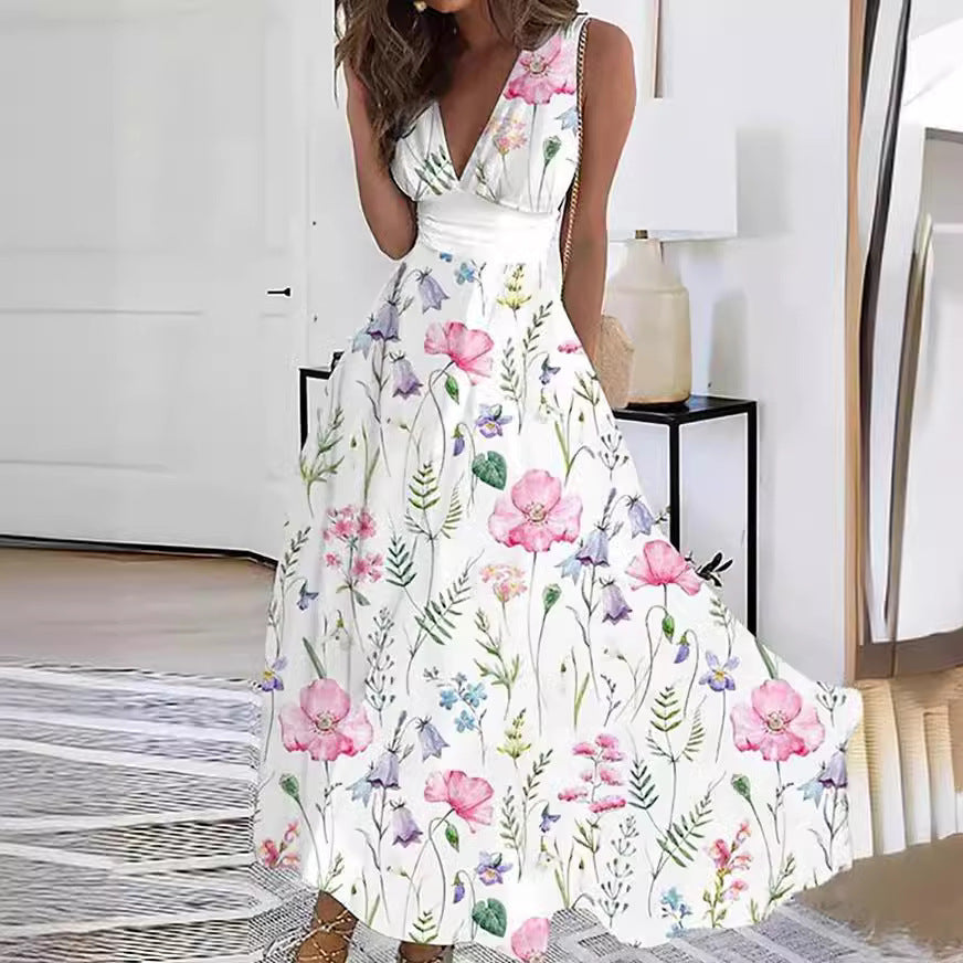 Abito lungo da donna Fantasy Captivating Bloom per occasioni speciali. 2