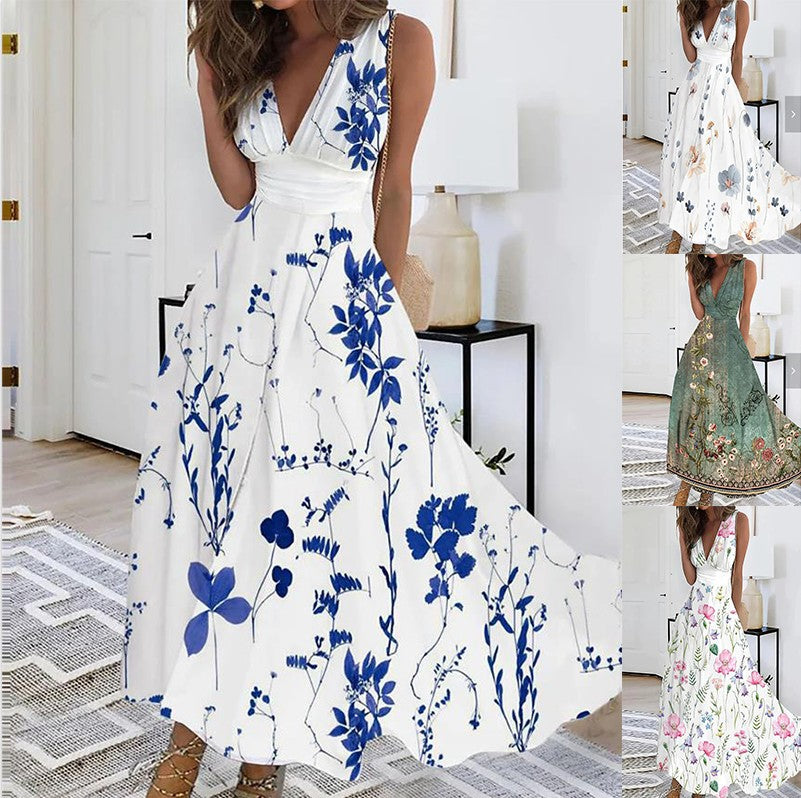 Abito lungo da donna Fantasy Captivating Bloom per occasioni speciali. 5