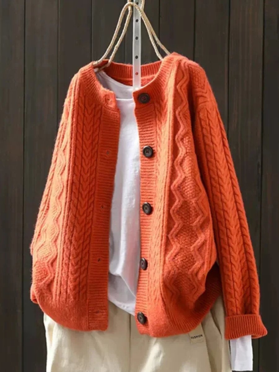 Adeline | Cardigan oversize a trecce 4